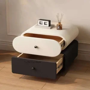 Modern Trendy Night Table Storage Aesthetic Luxury Italian Night Table Nordic Storage Cajones De Dormitorio Bedroom Furniture